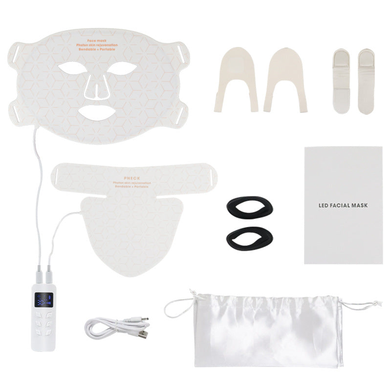 LED Silicone Mask Facial Neck