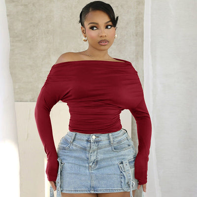 Amira – Tijdloze Eenvoudige Dames Top