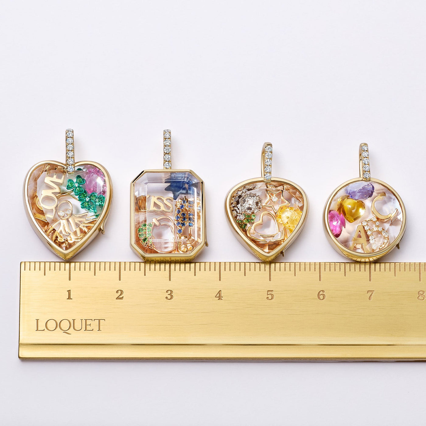 Lucielle – Gepersonaliseerde Glasbox Ketting