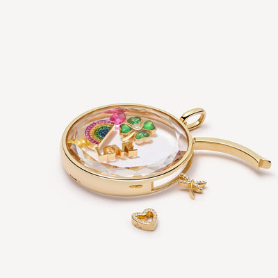 Lucielle – Gepersonaliseerde Glasbox Ketting