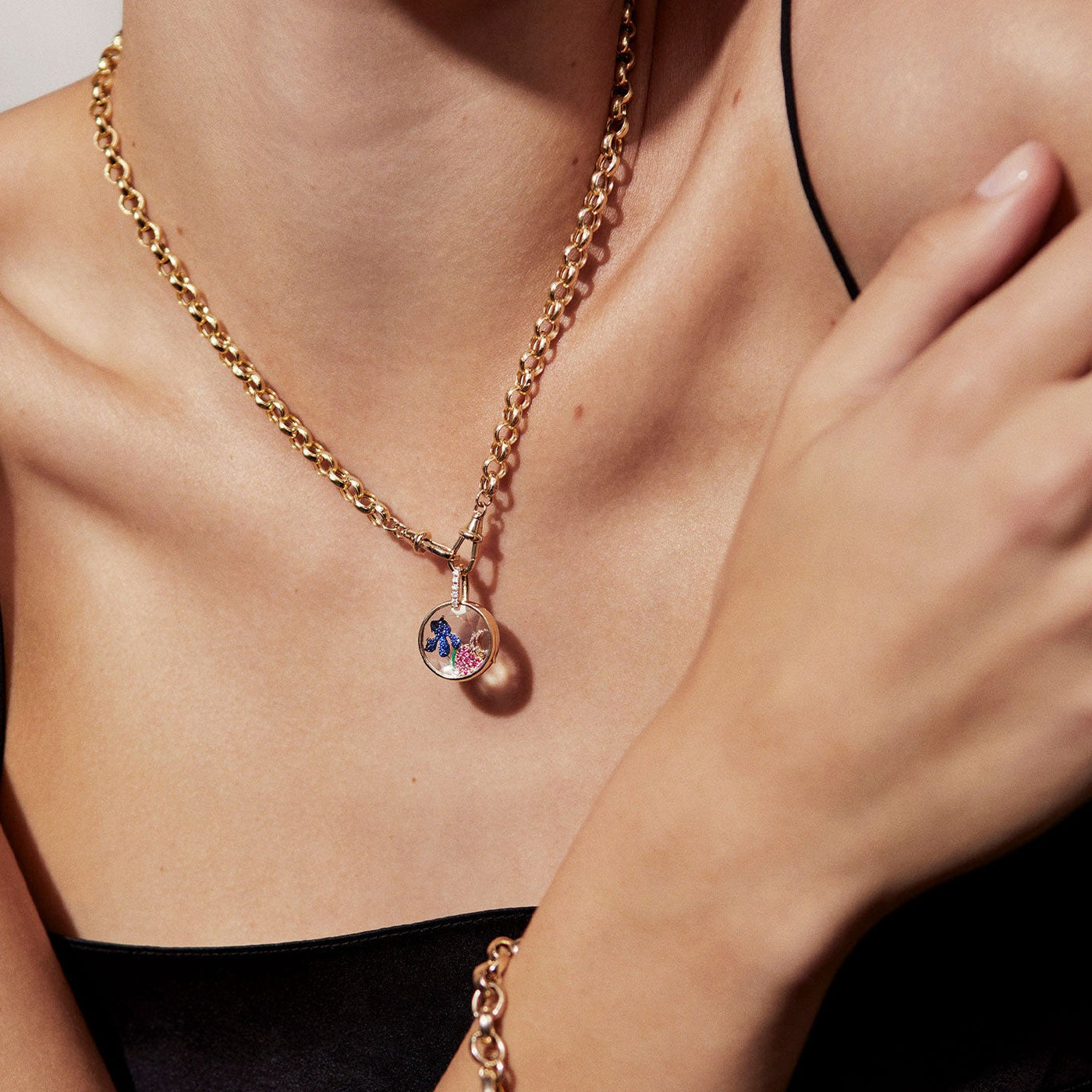 Lucielle – Gepersonaliseerde Glasbox Ketting