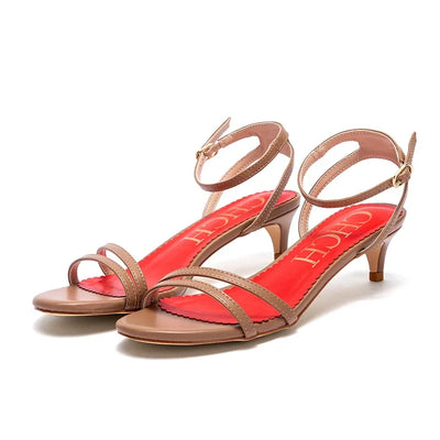 Serava – Casual Dames Sandalen met 3cm Hak