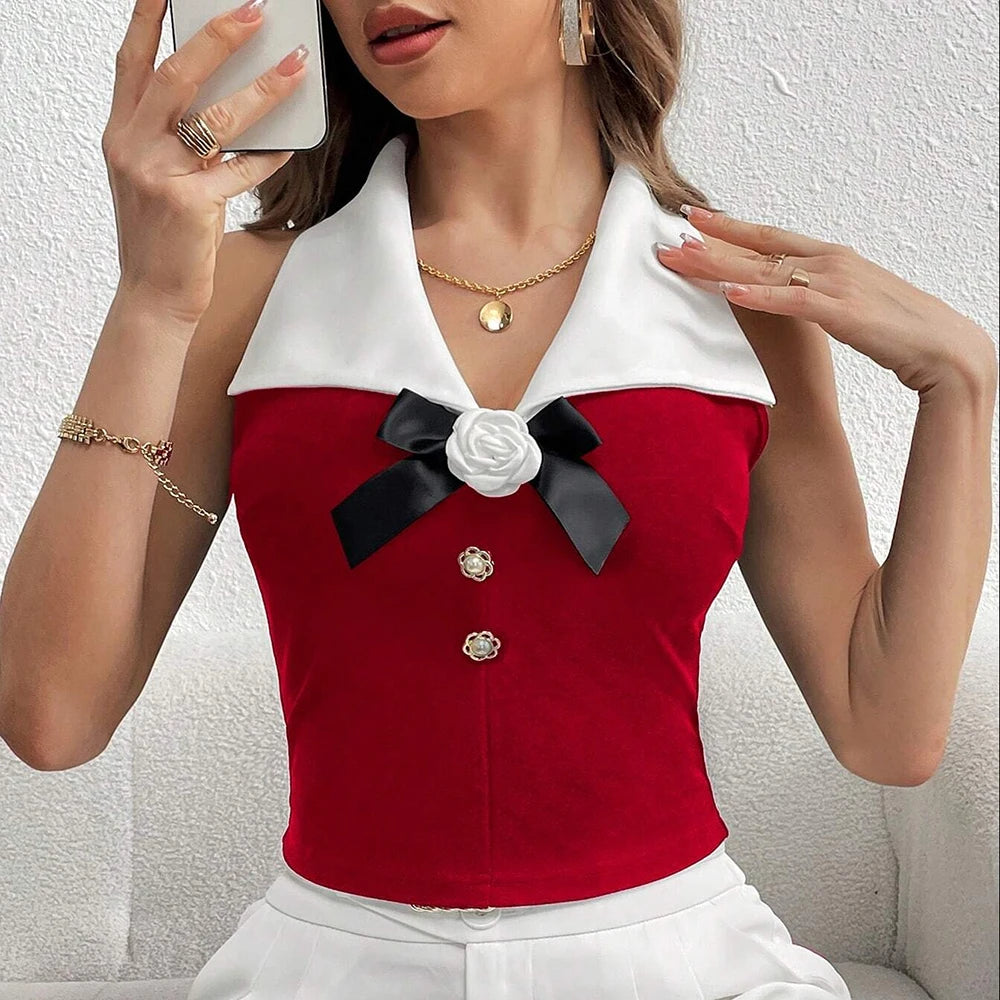 Tessiva – Casual Chic Top met Borduursels