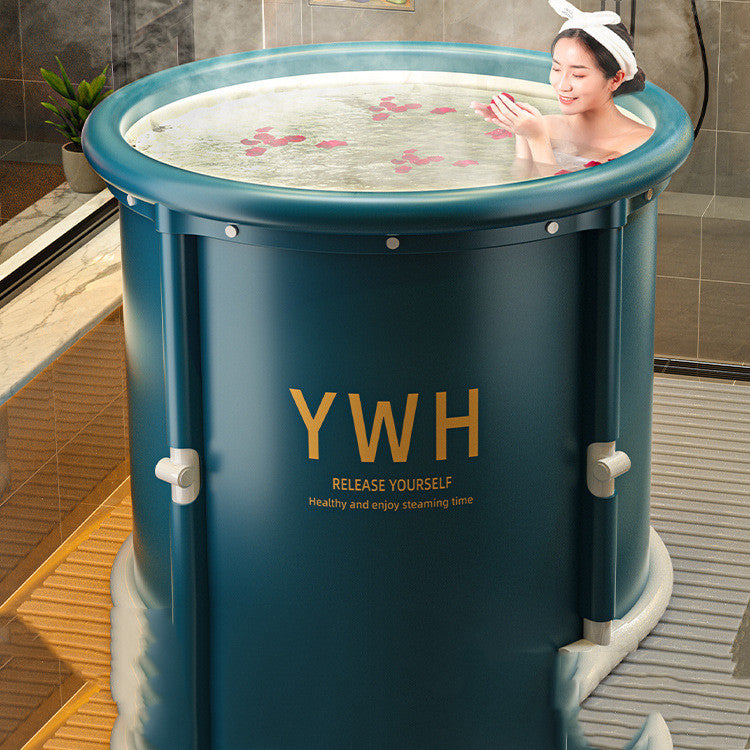 Bath Bucket Adults Folding Children's Household Full Body Tank