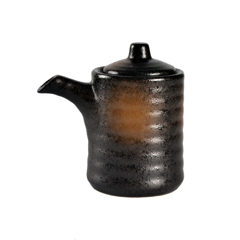 Seasoning Soy Sauce Ancient Simple Japanese Ceramic Oil Pot