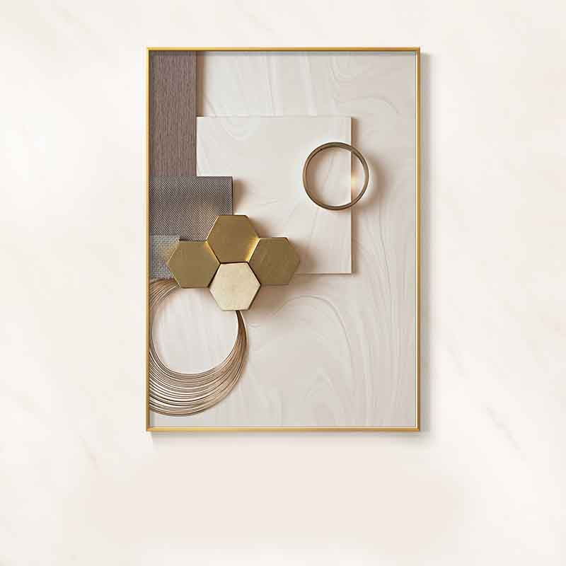 Geometric Poster - Canvas Painting