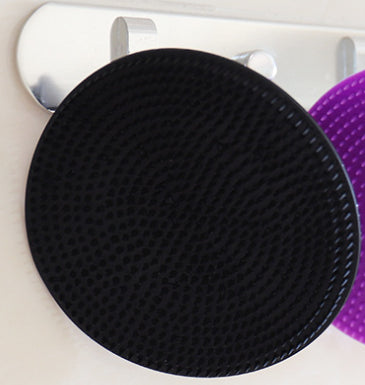 Silicone Bath Brush Pure Silicone Soft Facial Brush Three-finger Bath Brush