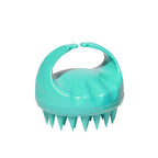 Factory Direct Sales Amazon Hot Sale Hand-held Silicone Shampoo Brush Massage Brush Shampoo Comb Bath Massage Tool