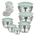 Stainless Steel Mixing Bowls with Lids