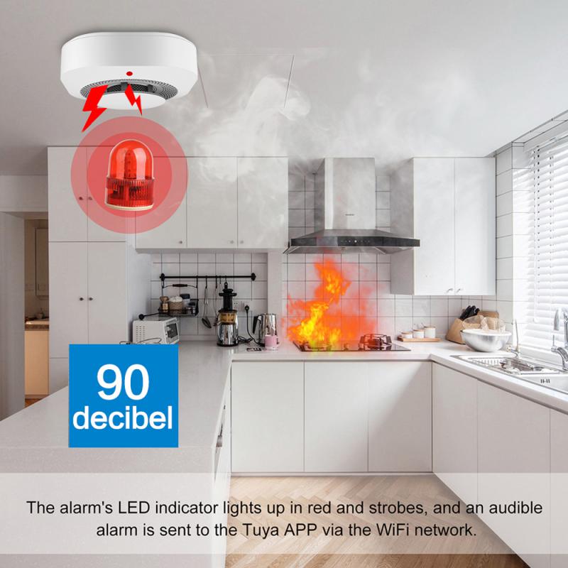 Tuya SmartLife Wi-Fi Smoke Detecto