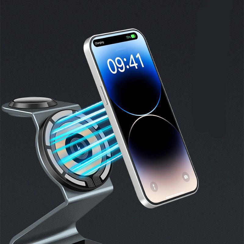 3-in-1 Magnetic Wireless Charging Station