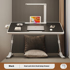 Foldable Laptop Desk or Bed Tray Table With Lamp
