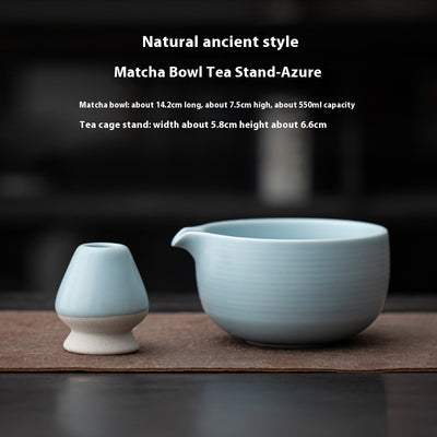 Point Tea Set Natural Antique Matcha Tools For Home Use