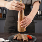 Acacia Wood Salt and Pepper Grinders