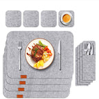 Home Guest Multi-person Felt Placemat Suit