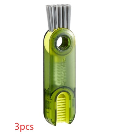 3-in-1 Bottle Cup Lid Brush Straw Cleaner.