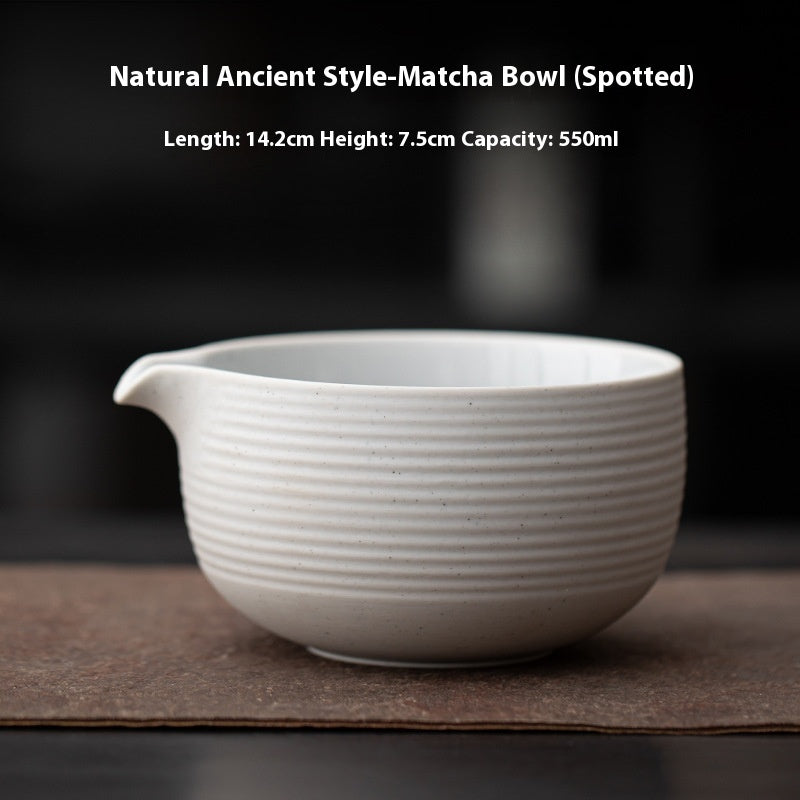 Point Tea Set Natural Antique Matcha Tools For Home Use