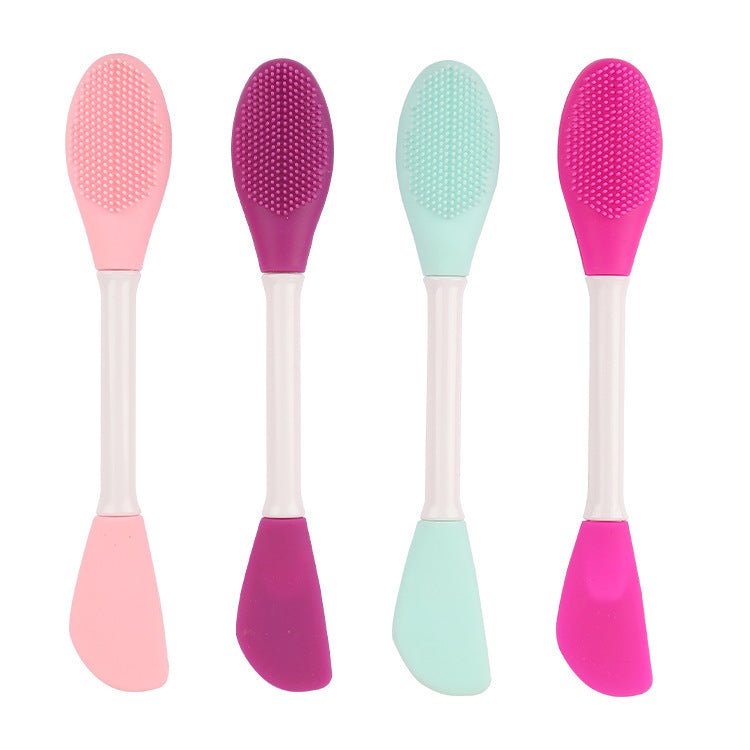Double Head Silicone Face Mask Applicator Brushes