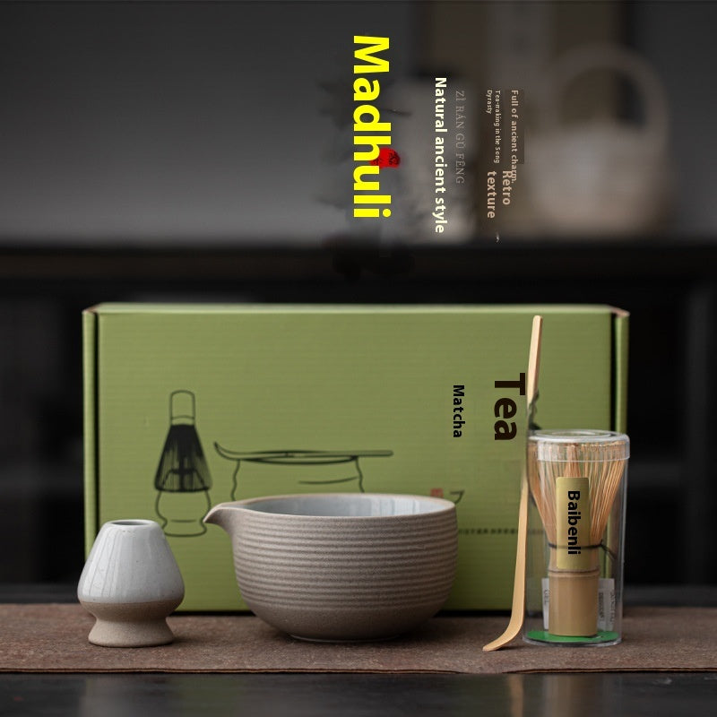 Point Tea Set Natural Antique Matcha Tools For Home Use