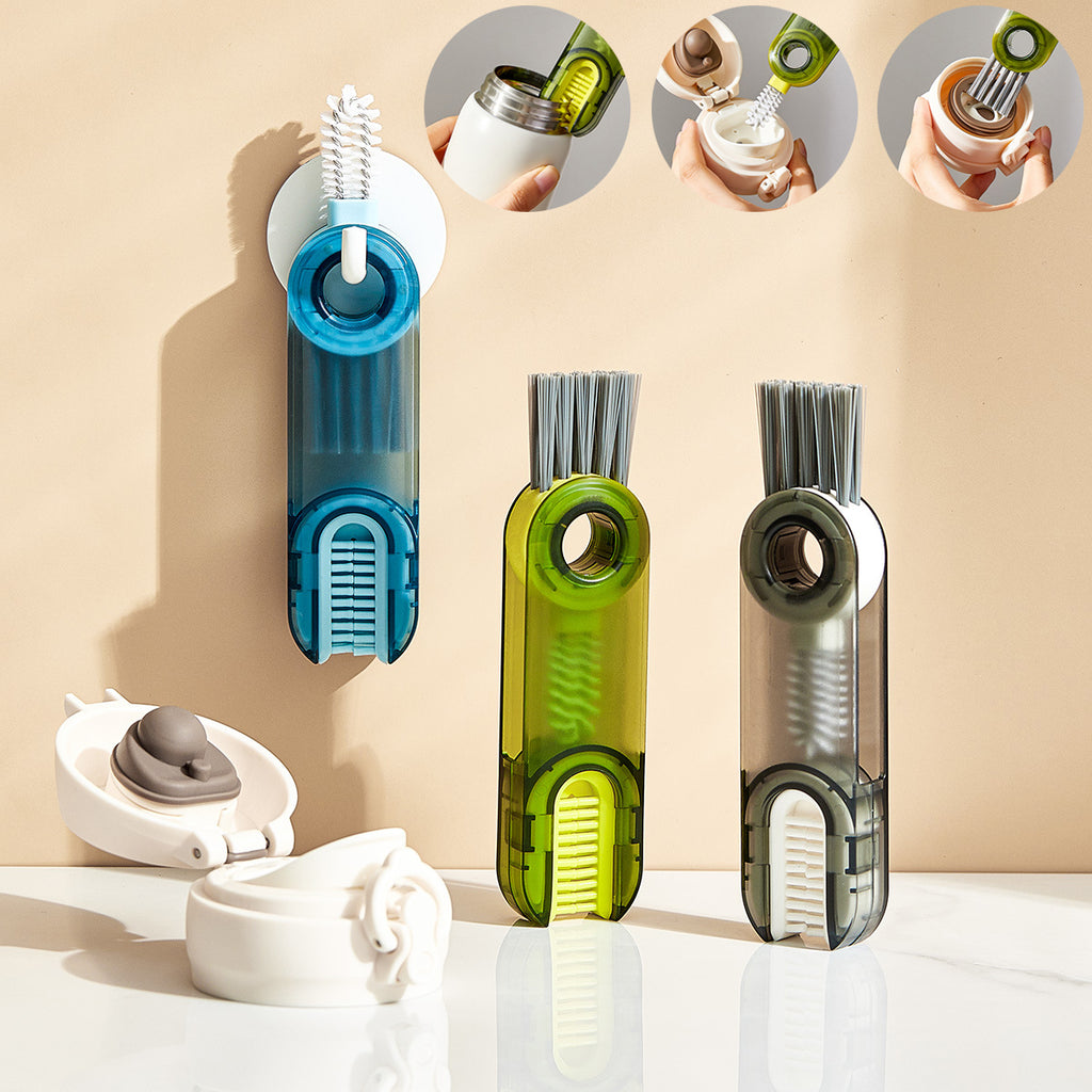 3-in-1 Bottle Cup Lid Brush Straw Cleaner.