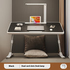 Foldable Laptop Desk or Bed Tray Table With Lamp