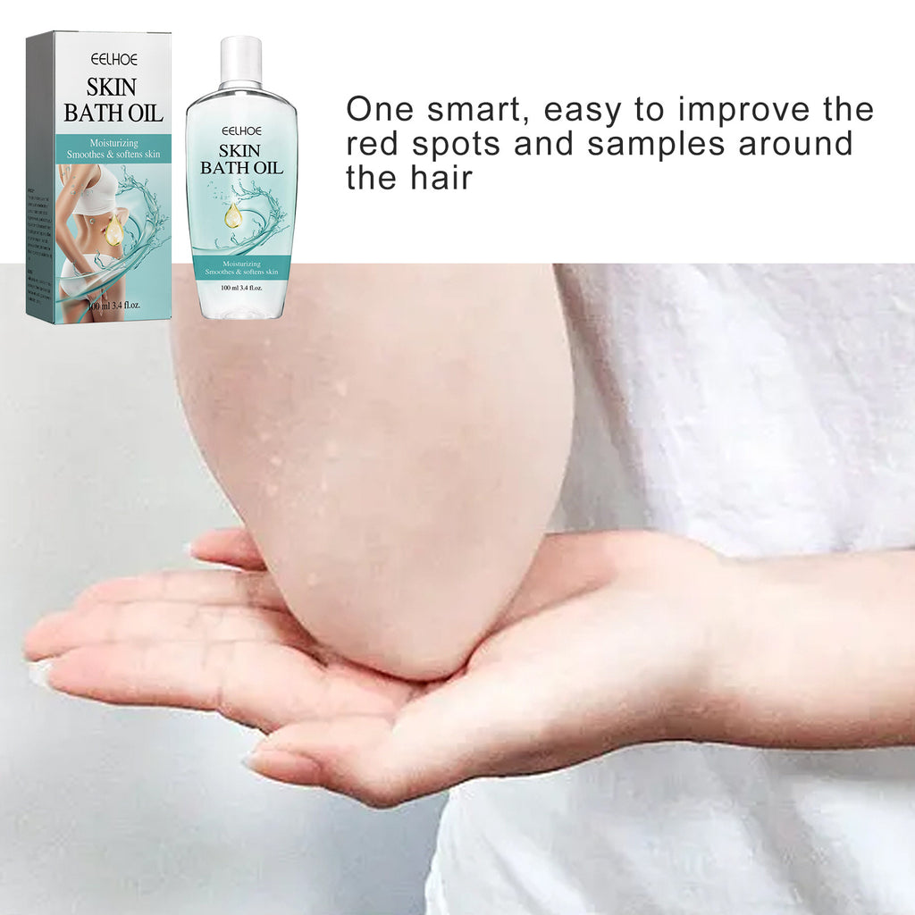 Lubricate Bath Oil Body Gently Clean And Repair Skin