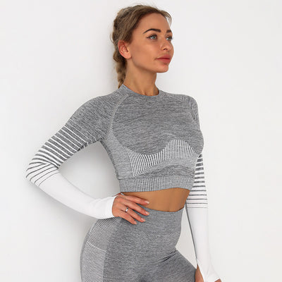 Miravelle – Naadloze Tweedelige Yogaset met Moderne Snit