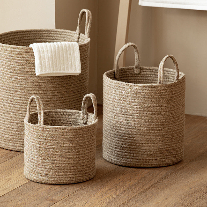 Handmade Woven Foldable Basket
