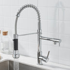 Bathroom Kitchen Double Water Hot And Cold Spring Faucet