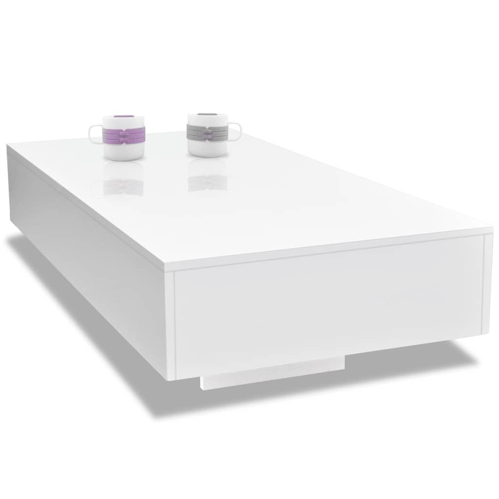 Modern High-Gloss Coffee Table
