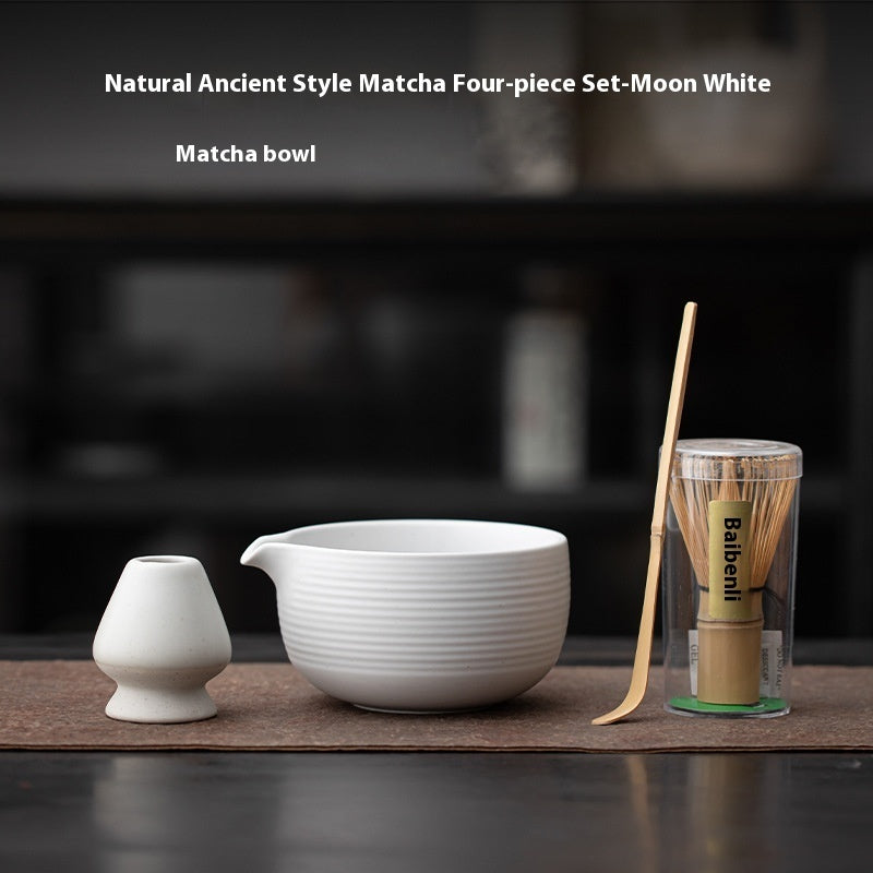 Point Tea Set Natural Antique Matcha Tools For Home Use