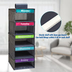 5-Shelf Weekly Clothes Organizer