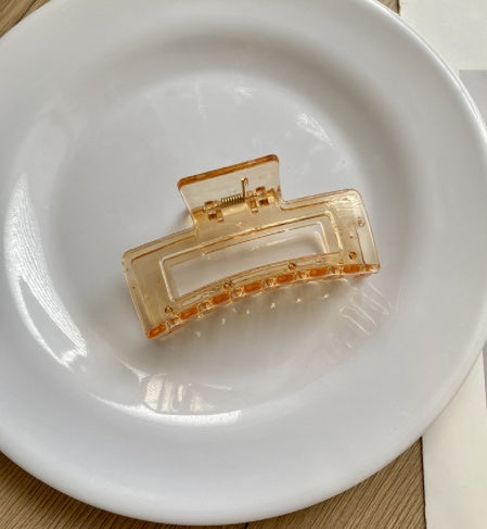 Simple grasping chuck hair taking a bath