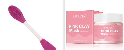 Double Head Silicone Face Mask Applicator Brushes