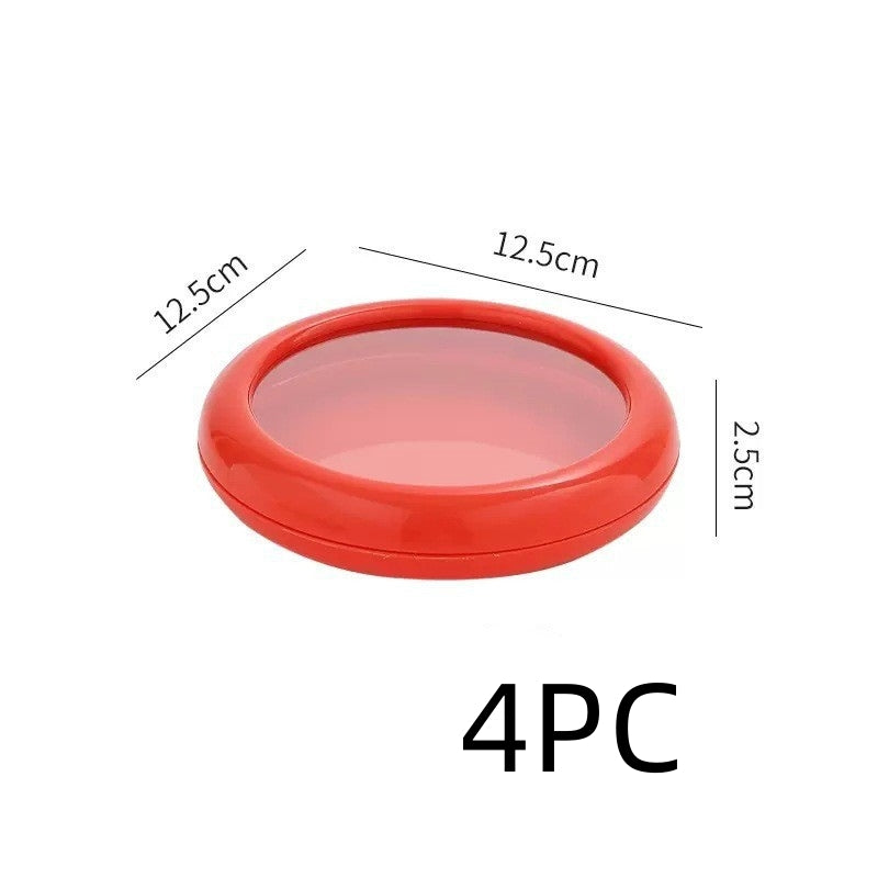 Transparent Silicone Fruit and Vegetable Storage Containers