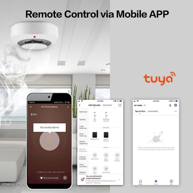 Tuya SmartLife Wi-Fi Smoke Detecto